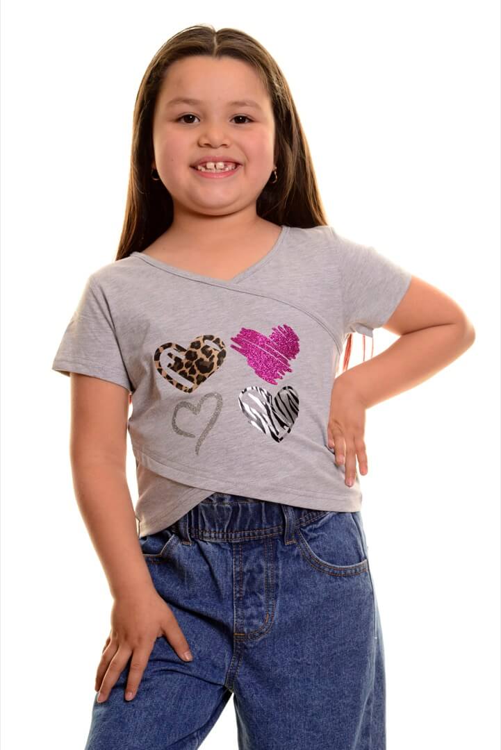 Polera Cruzada NiÃ±a - 