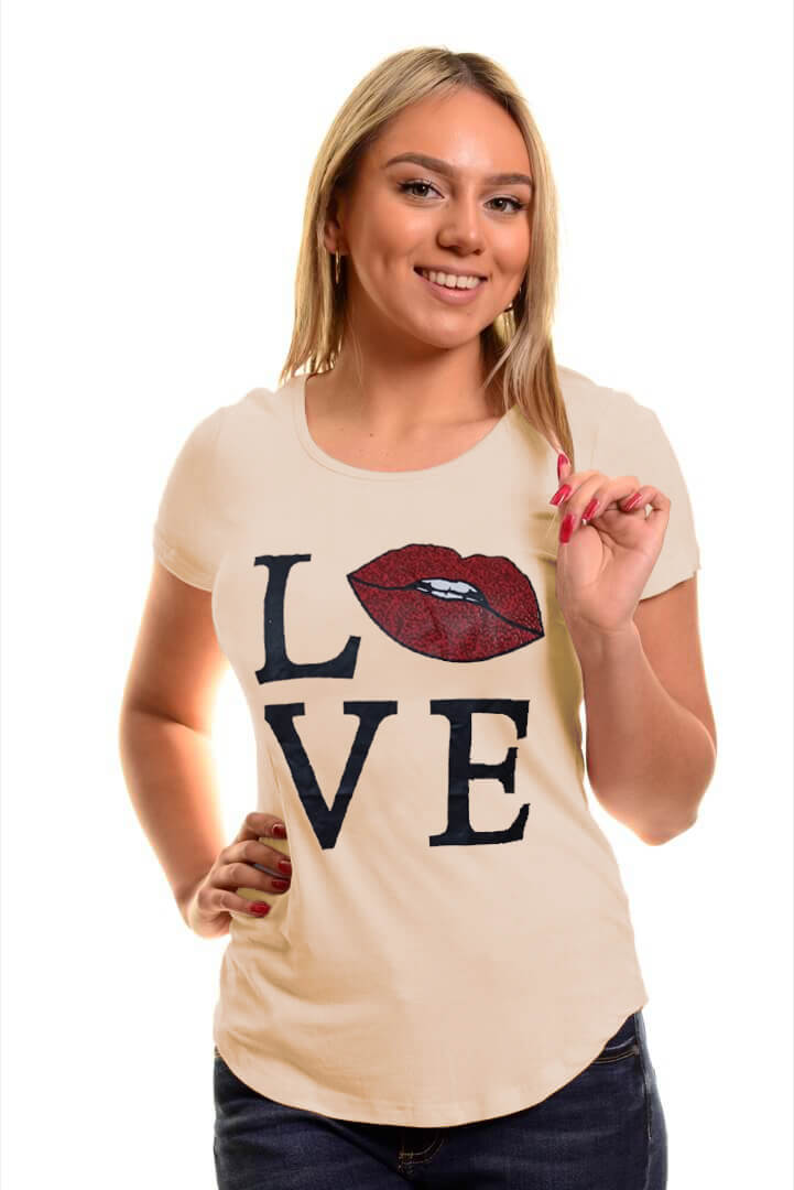 Polera Love Beso