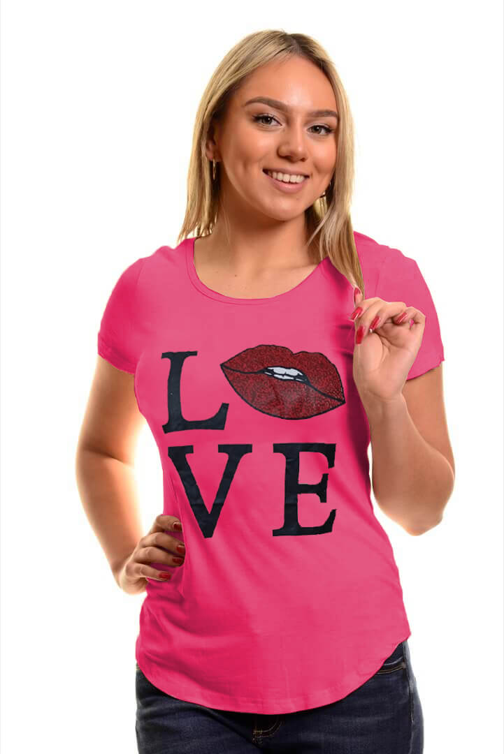 Polera Love Beso