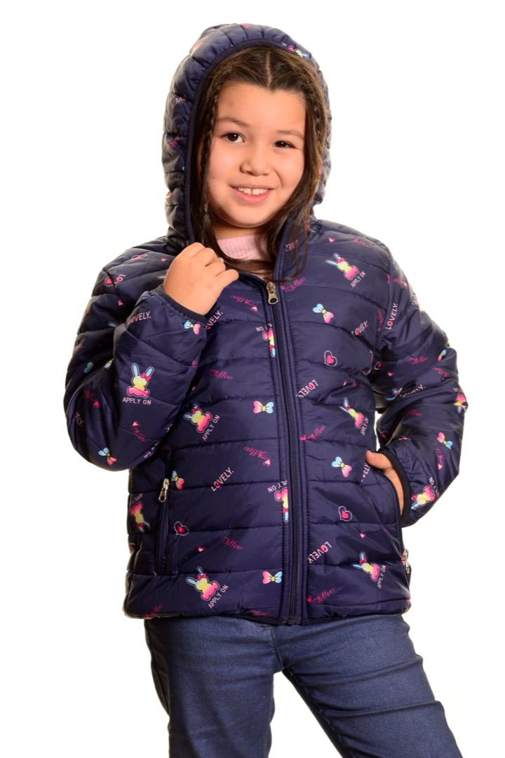 Parka NiÃ±a con DiseÃ±o - 