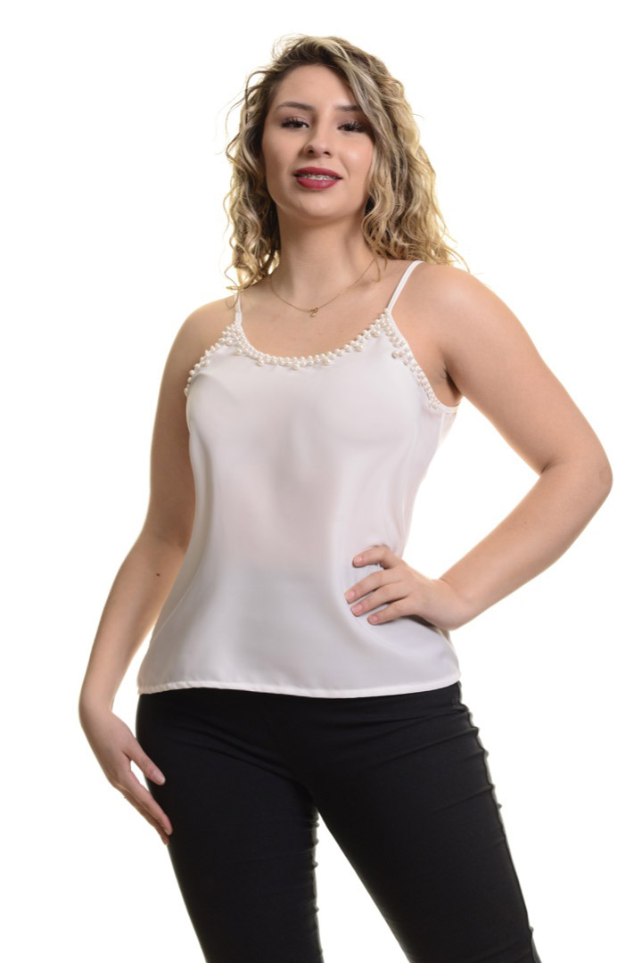 Blusa Pabilo Perlas