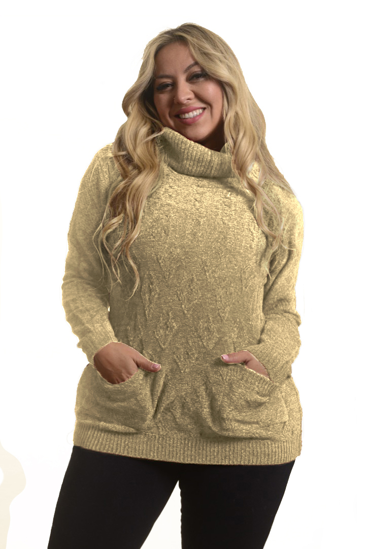 M519 - Chaleco Beatle Chenille bolsillo - 