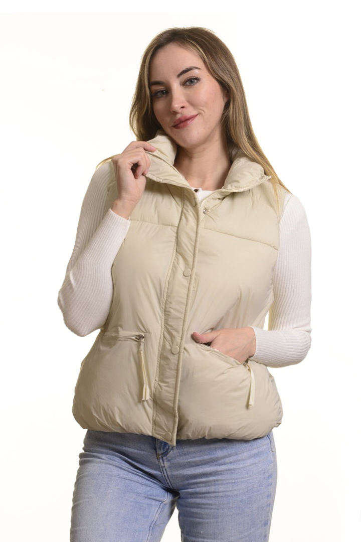 Parka Sin Mangas Mujer - 