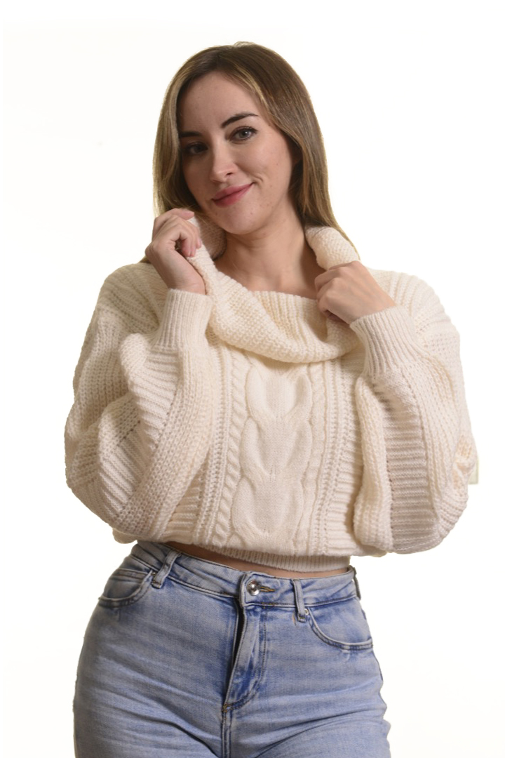 M532 - Chaleco Cuello tortuga - 