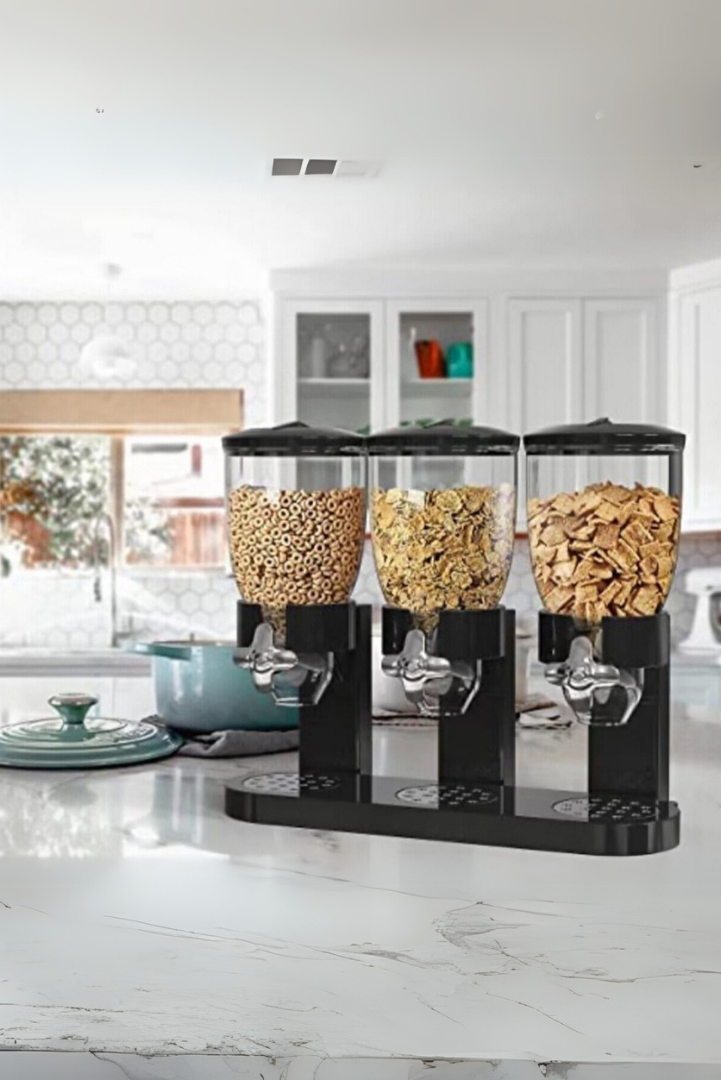 Dispensador de Cereales Triple - 