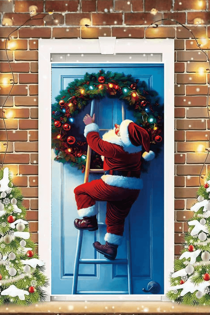 Funda Puerta Elasticada Navidad - 