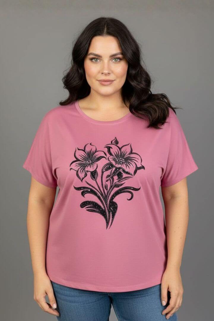 Polera Extra linda Flor - 