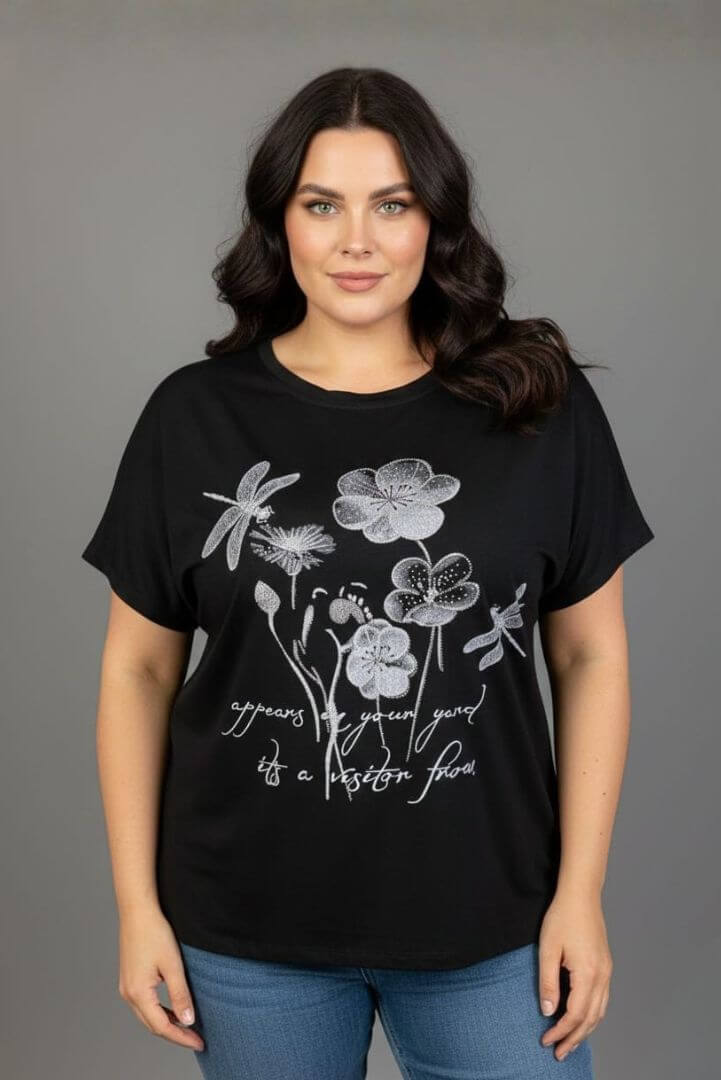 M603 - Polera Extra linda Margarita, talla estandar - 