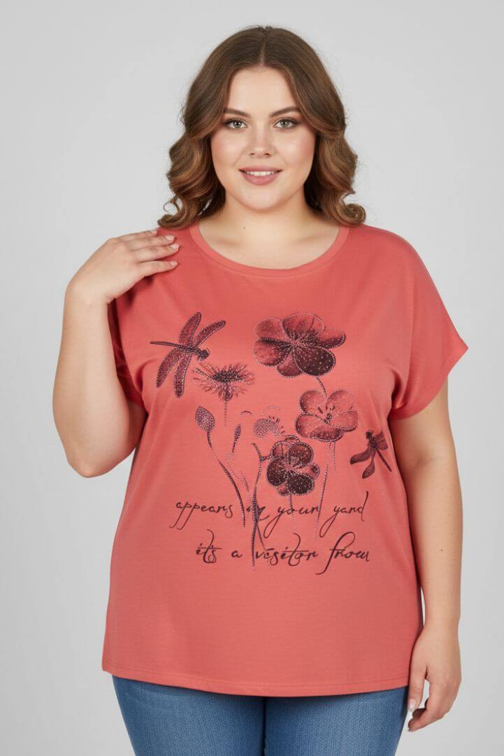 Polera Extra linda Margarita, talla estandar - 