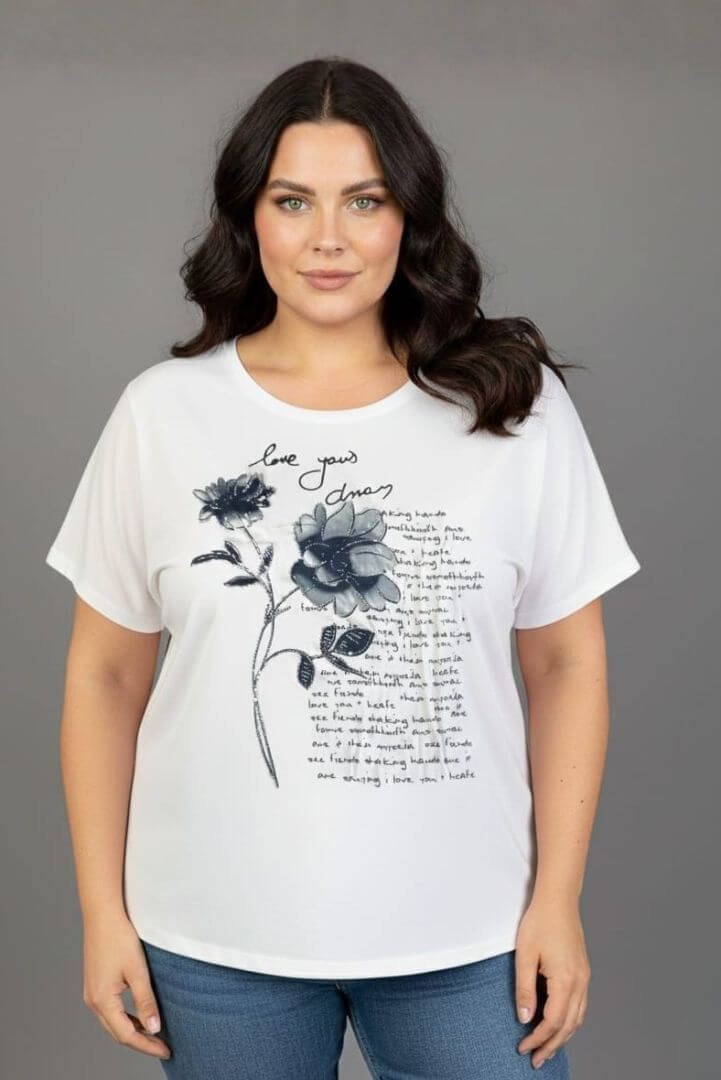 M606 - Polera Extra linda Love - 