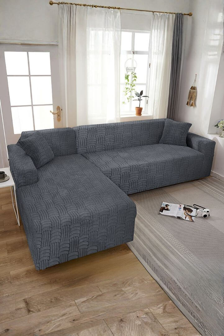Funda Sofa L Texturizado 3+2 - 