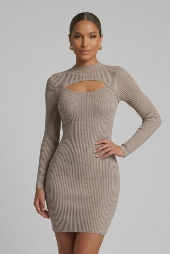 M630 - Vestido Cuello Halter - 