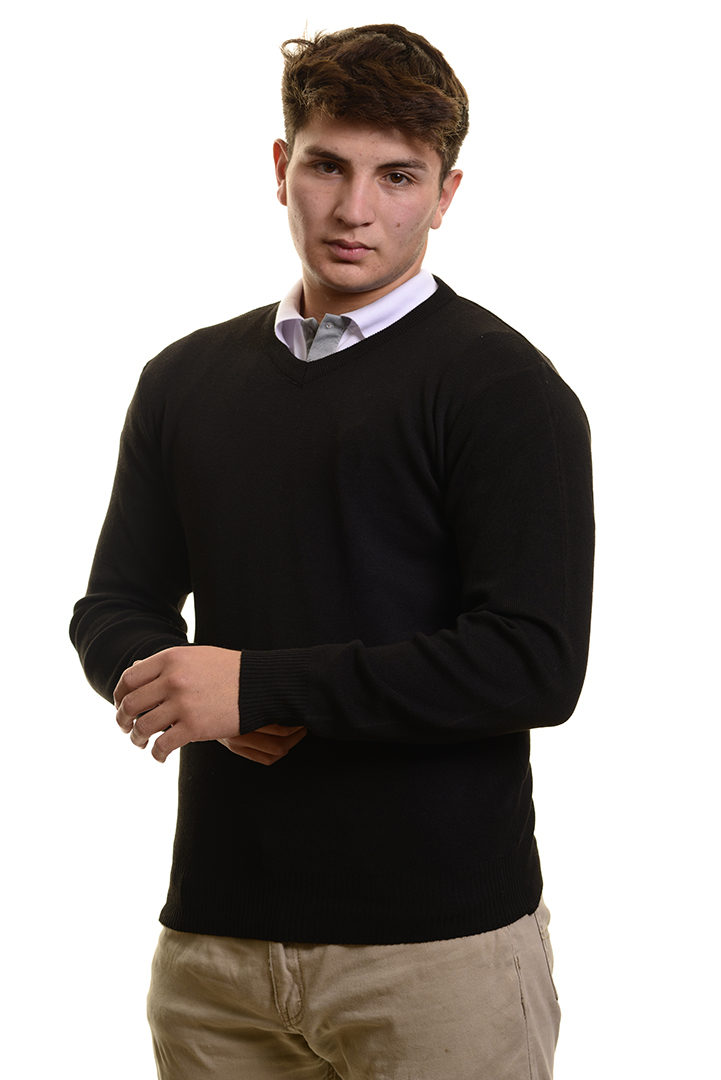 Chaleco Cuello V Hombre - 