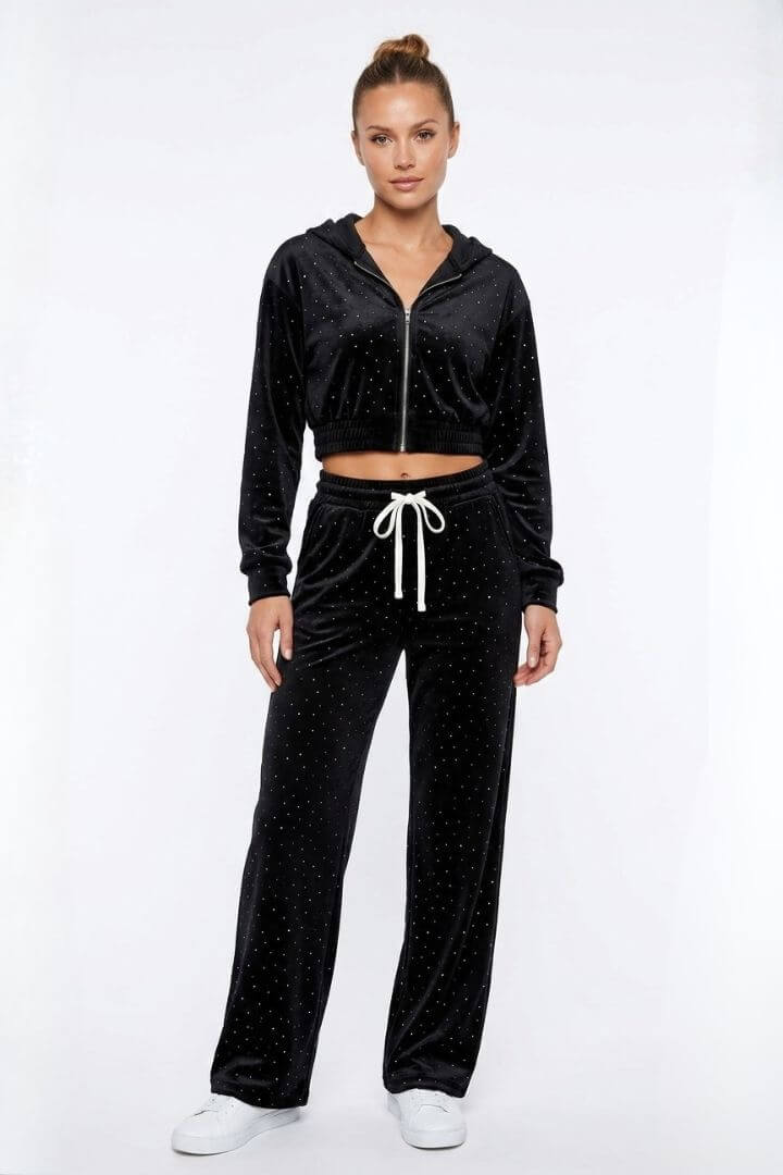 M638 - Conjunto Buzo Brillos - 